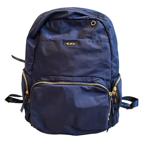 Tumi Voyageur Calais Navy Backpack (missing ID Tag) - Picture 10 of 15